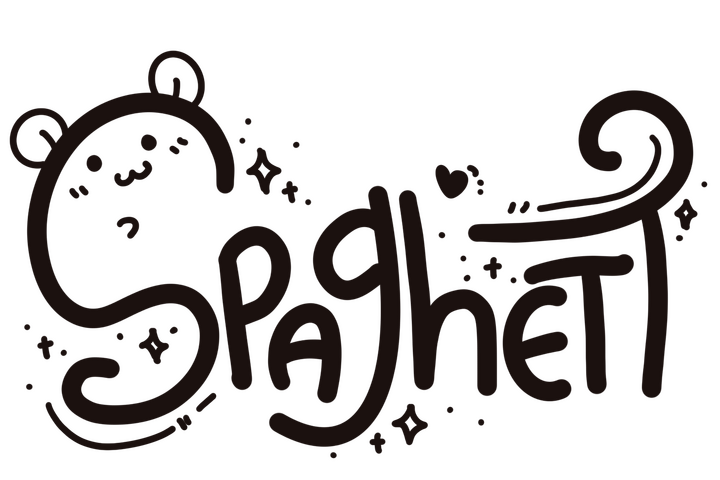 spaghett lettering by erinwasabi99